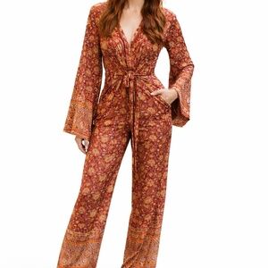 Free People Velvet Jumpsuit